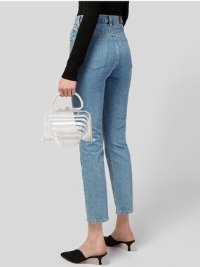 Cult Gaia Collections Acrylic Lilleth Bag in Pearl